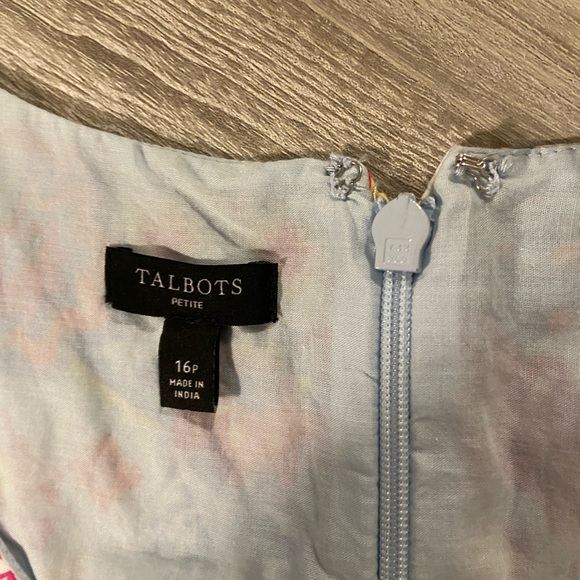 Talbots Multicolor Floral Maxi Dress - Picture 14 of 15